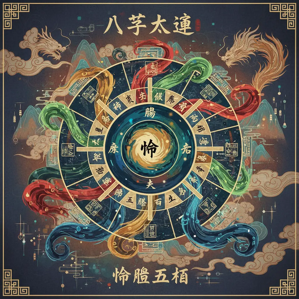 命盤五行 - 八字大運