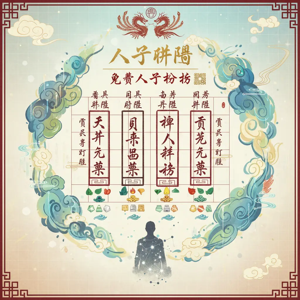 免費八字分析 - 八字排盤