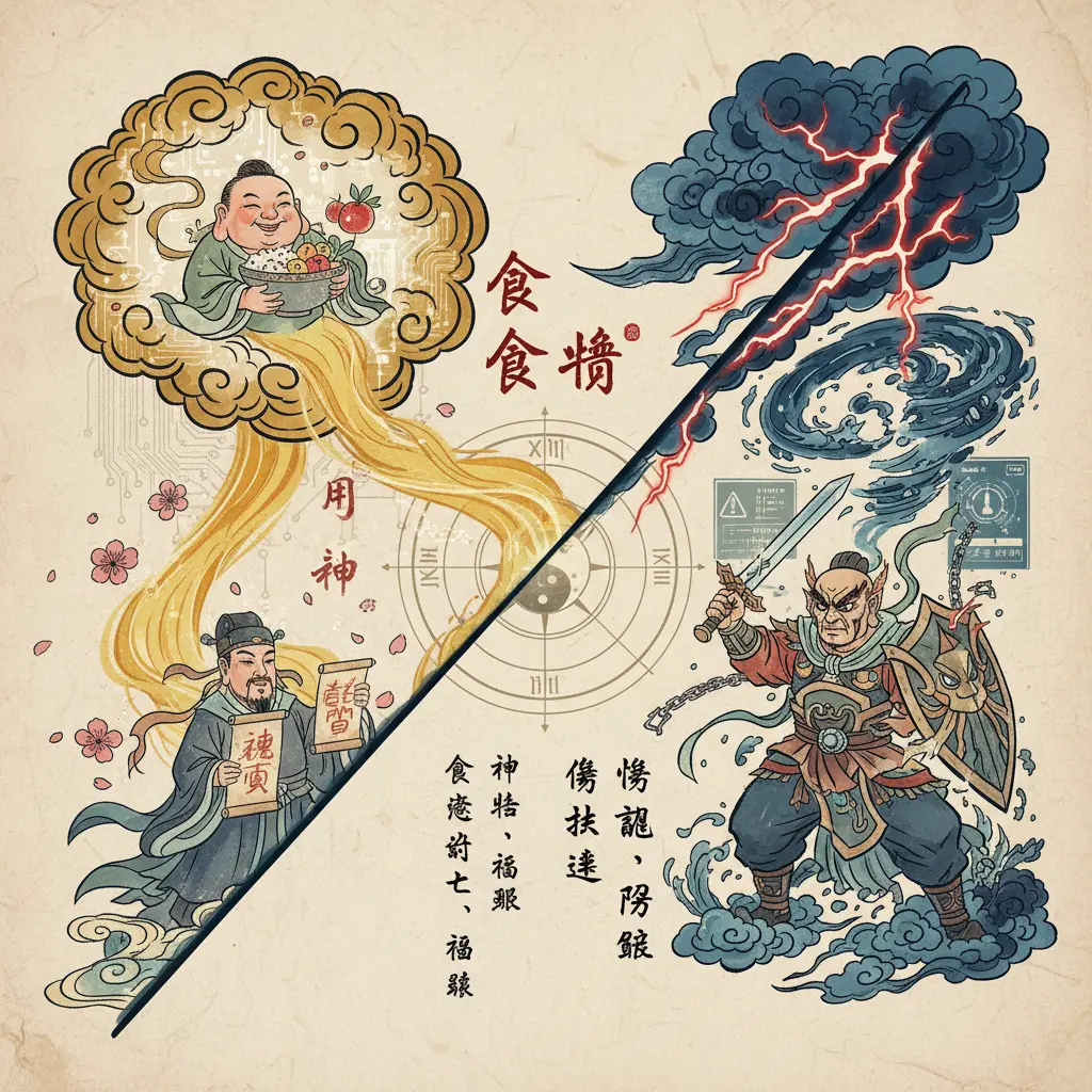 用神喜忌 - 食傷