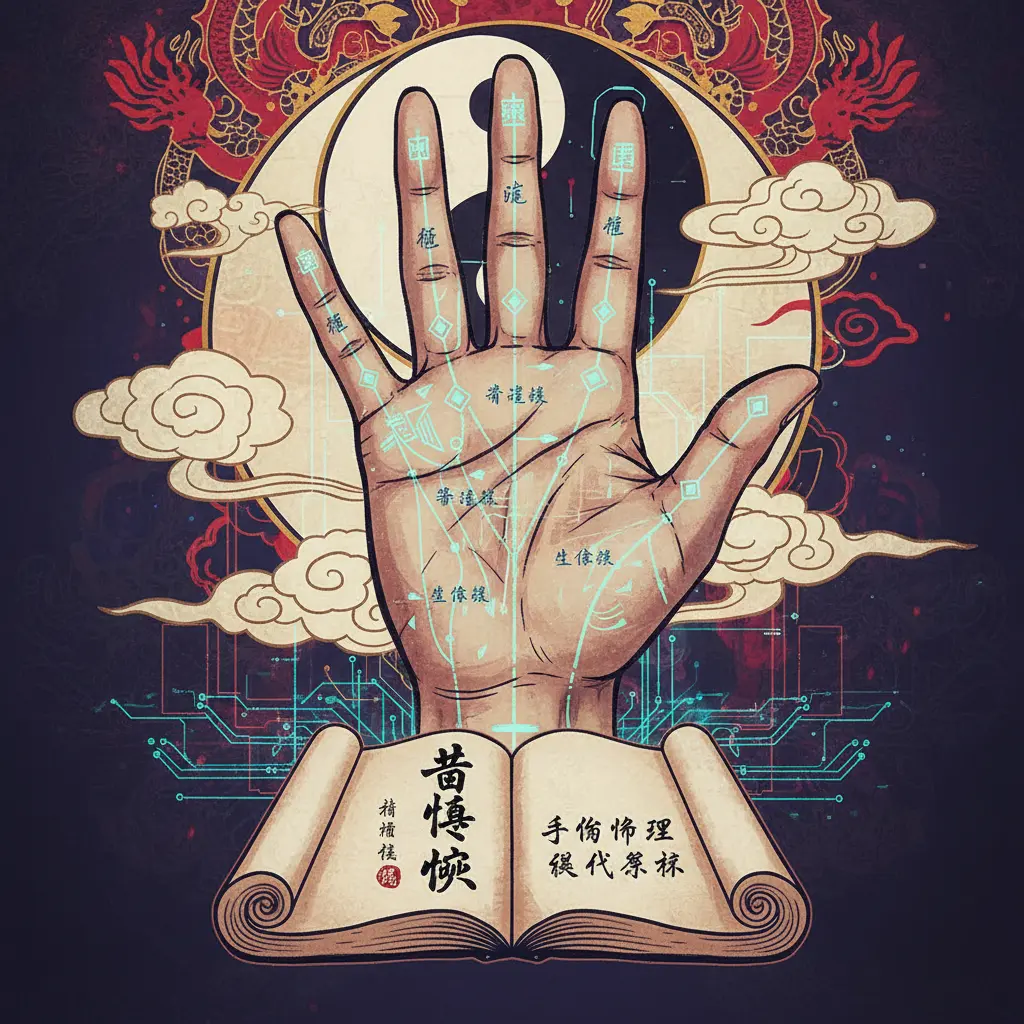 黃恆堉 - 手相