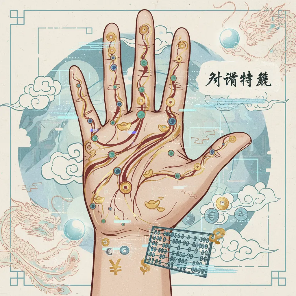 財運特徵 - 掌紋