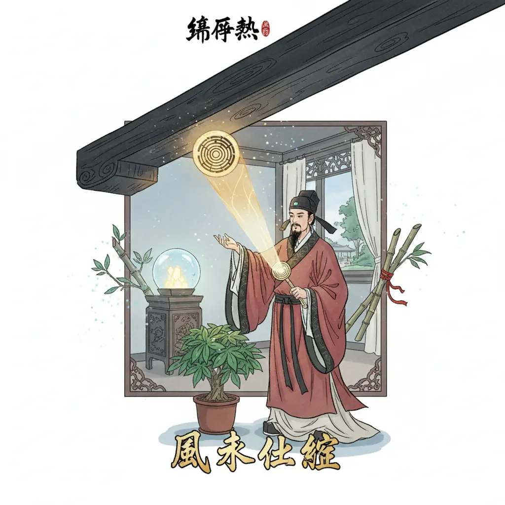 風水問題化解 - 樑壓煞