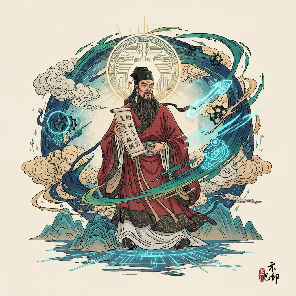 傷官配印 - 正印