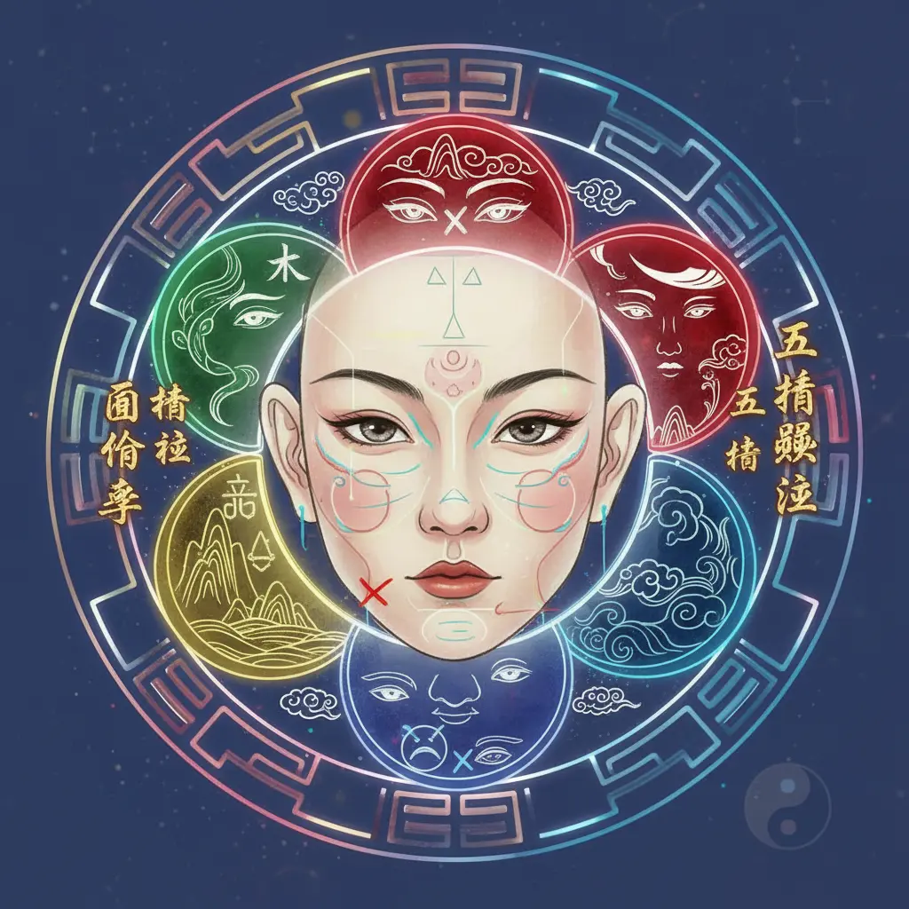 五行強弱喜忌 - 面相學