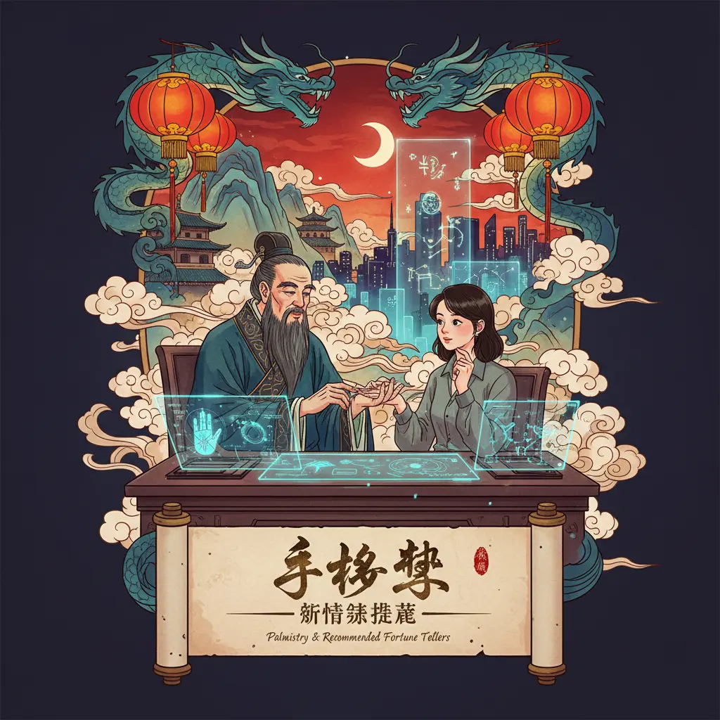 算命師推薦 - 手相學