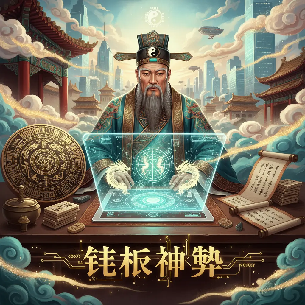 知名風水師 - 鐵板神算