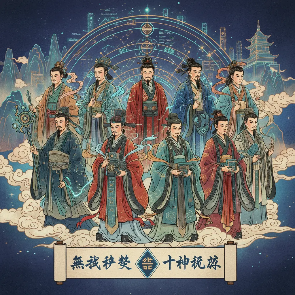 無敵律數 - 十神流派