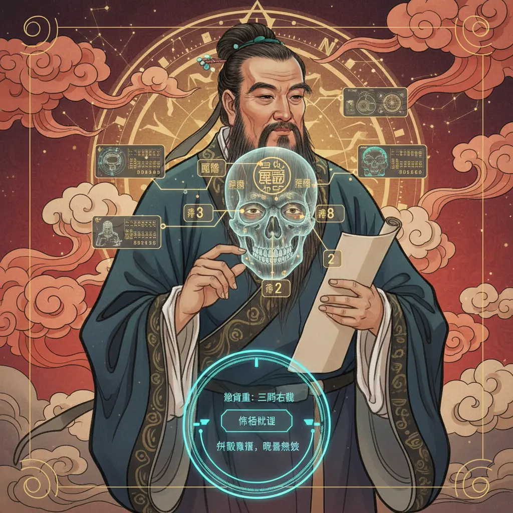 袁天罡稱骨 - 面相學