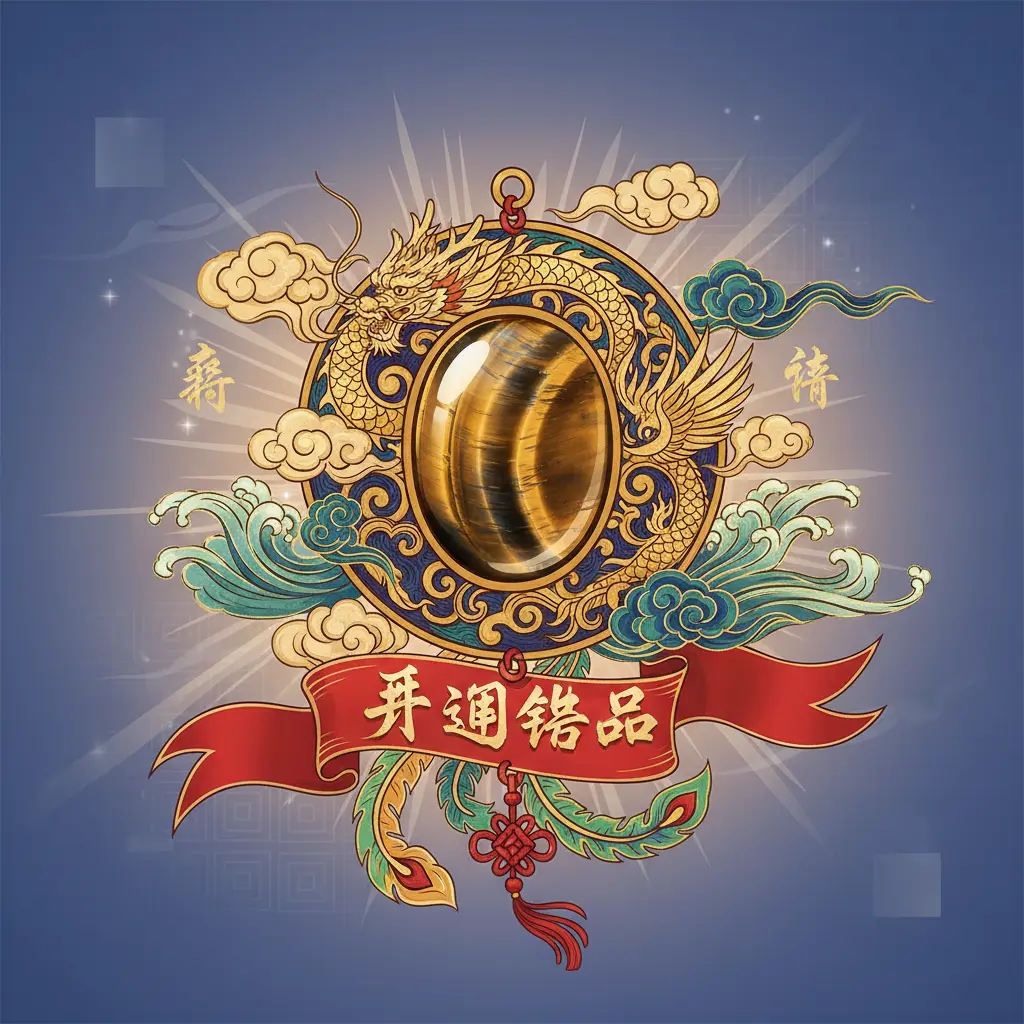 開運飾品 - 虎眼石
