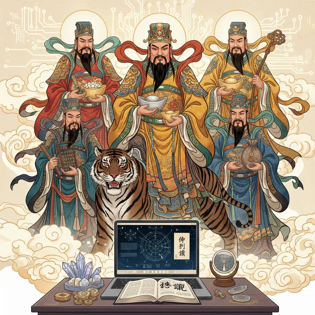 命理諮詢 - 五路財神