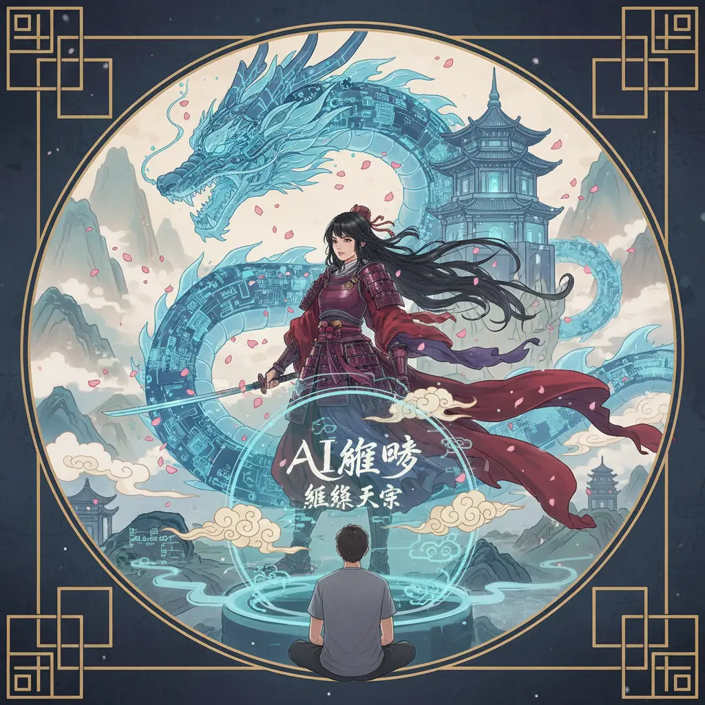 AI 解夢 - 緋染天空