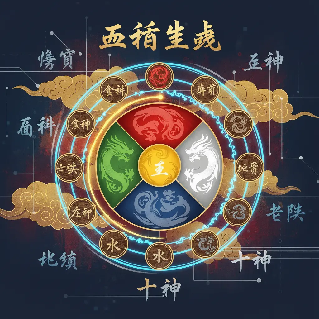 十神 - 五行生剋