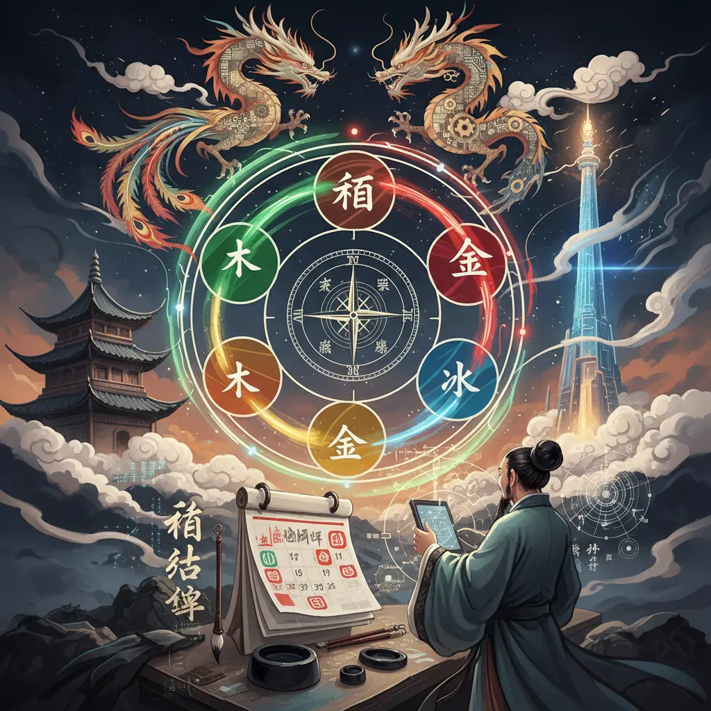 擇吉選日 - 五行平衡