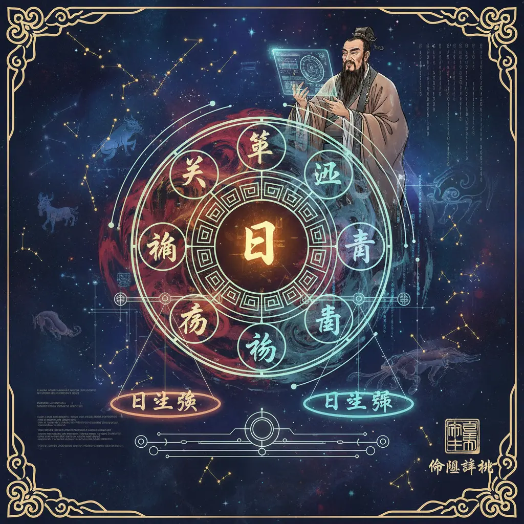 命盤詳批 - 日主強弱