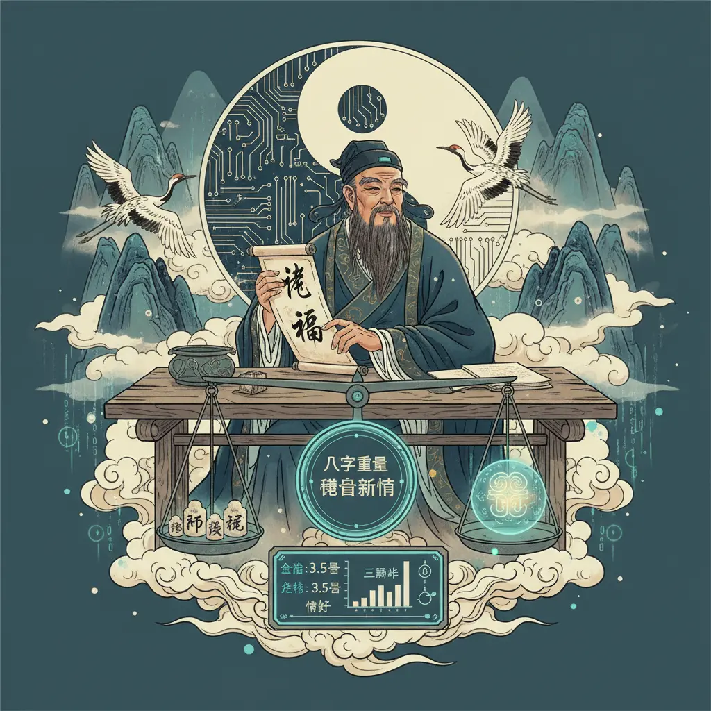 八字重量 - 稱骨算命