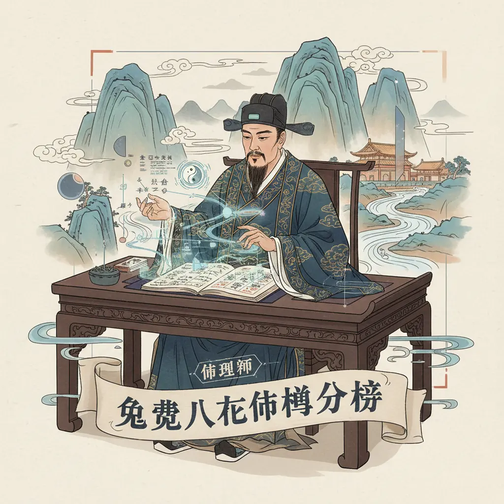 免費八字命盤分析 - 命理師