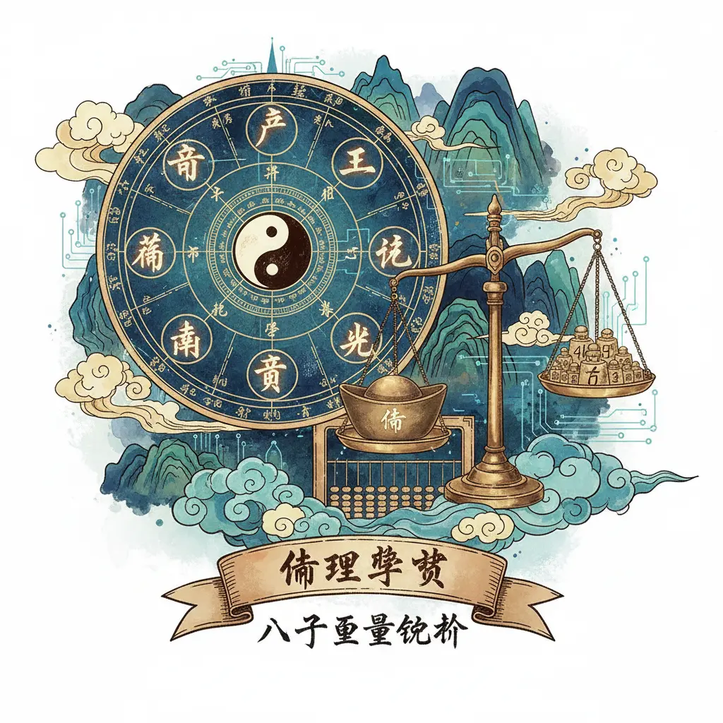 八字重量計算 - 命理學說