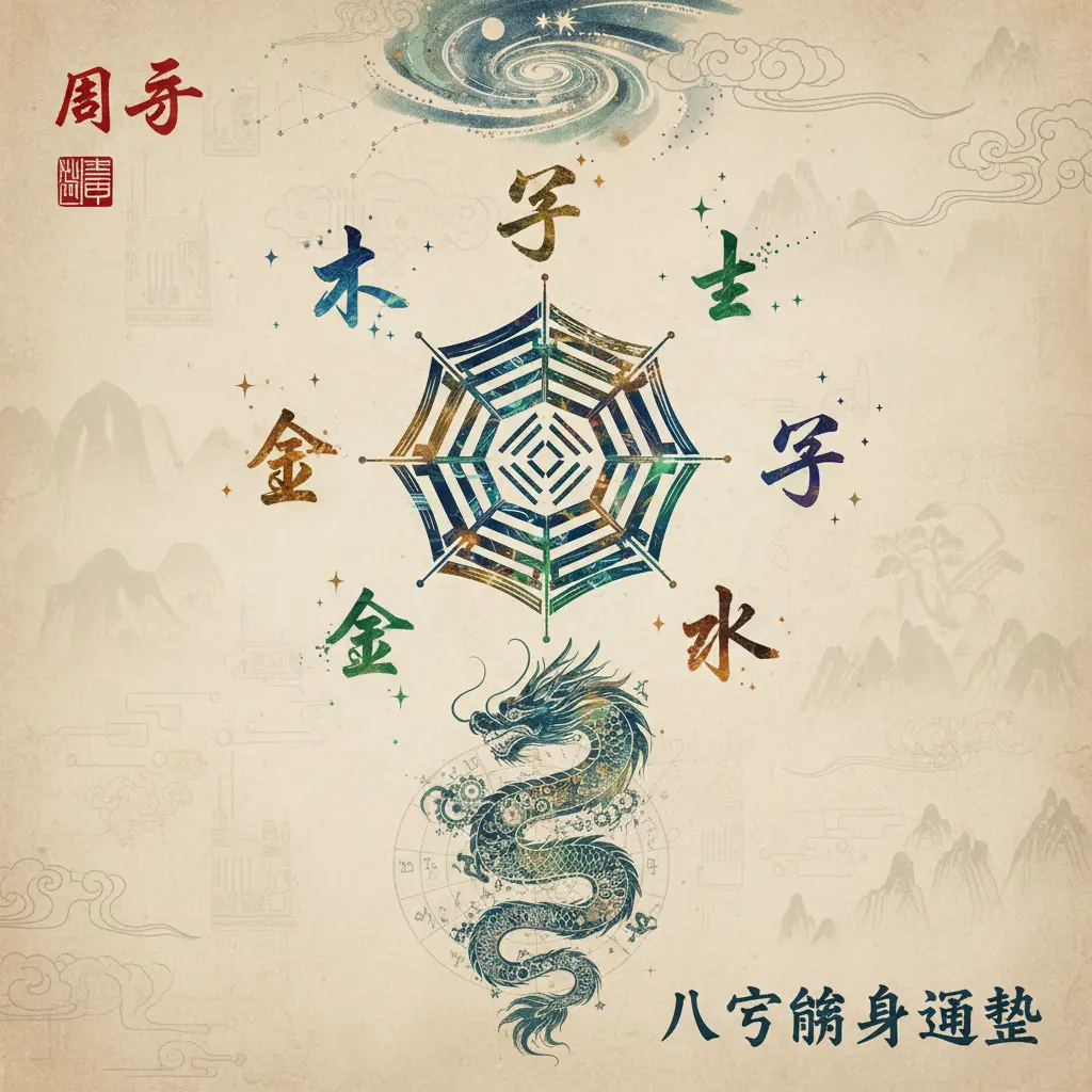 八字終身運勢 - 周易