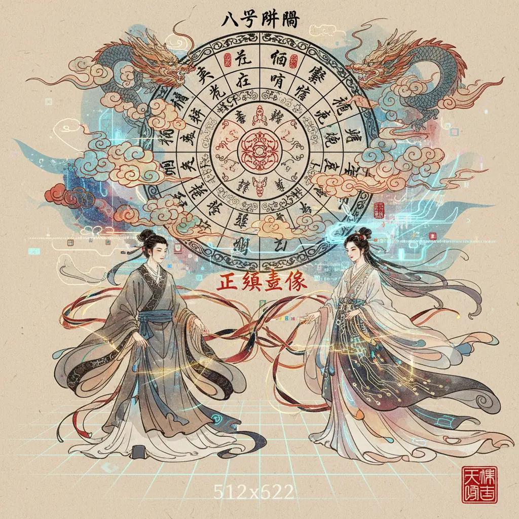正緣畫像 - 八字排盤