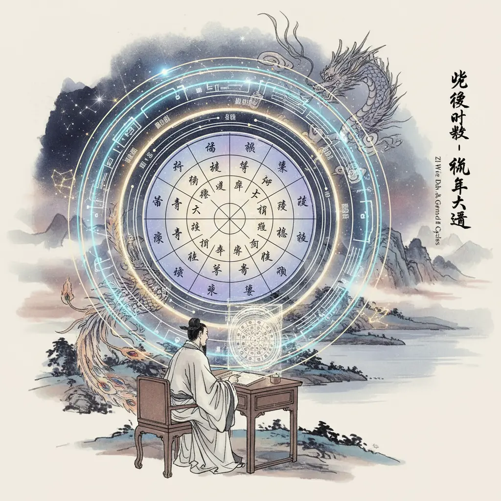 流年大運 - 紫微命盤