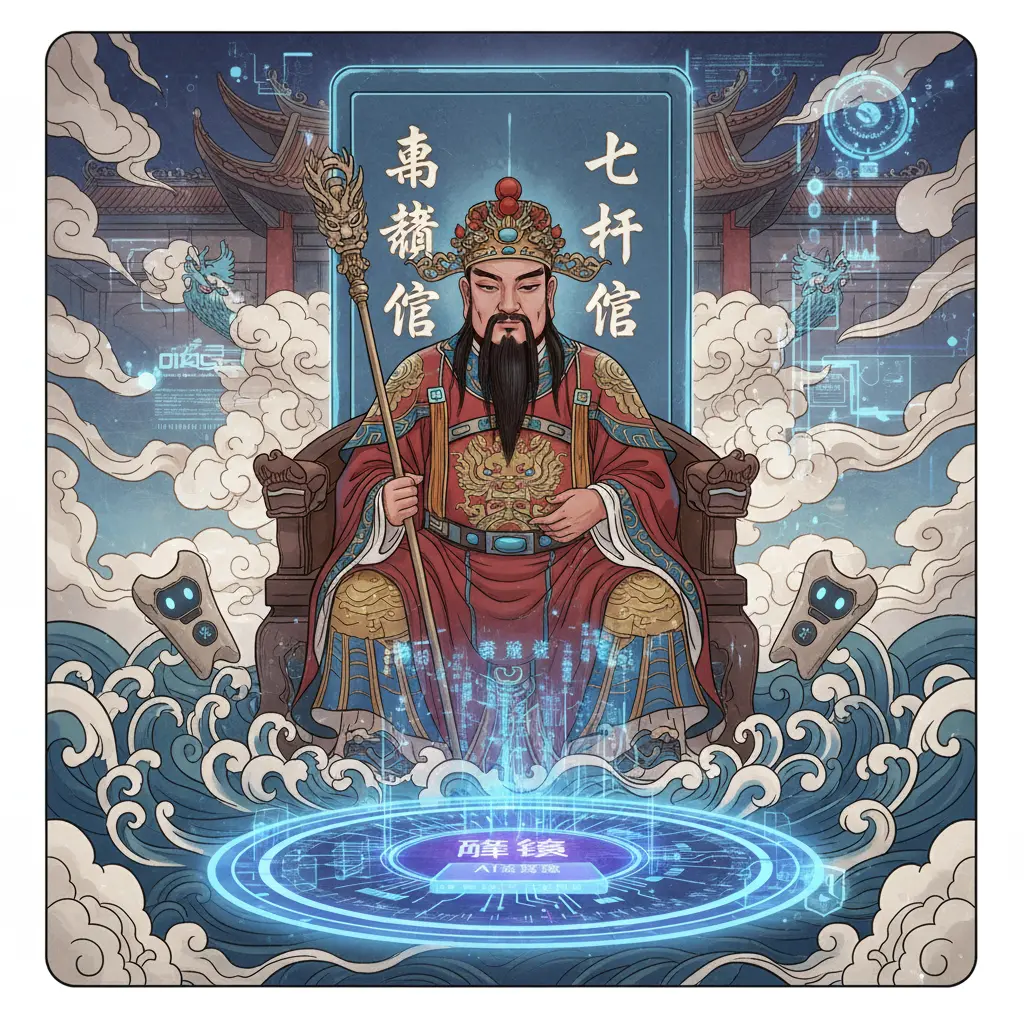 AI 解簽 - 東港鎮海宮七王爺