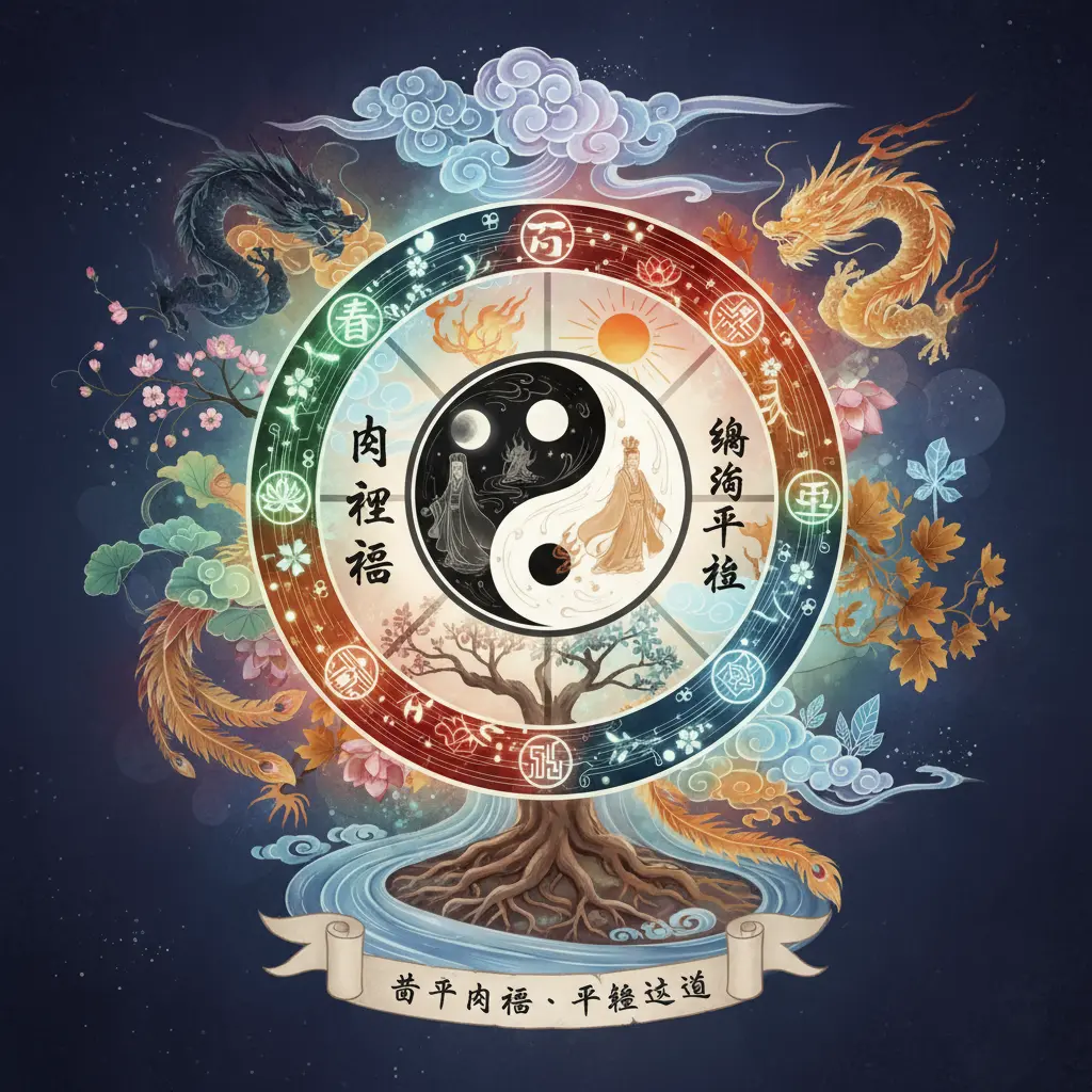 陰陽平衡 - 內經