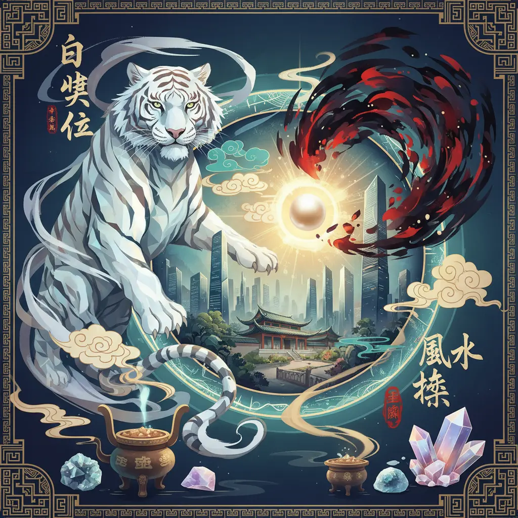 風水化煞 - 白虎位