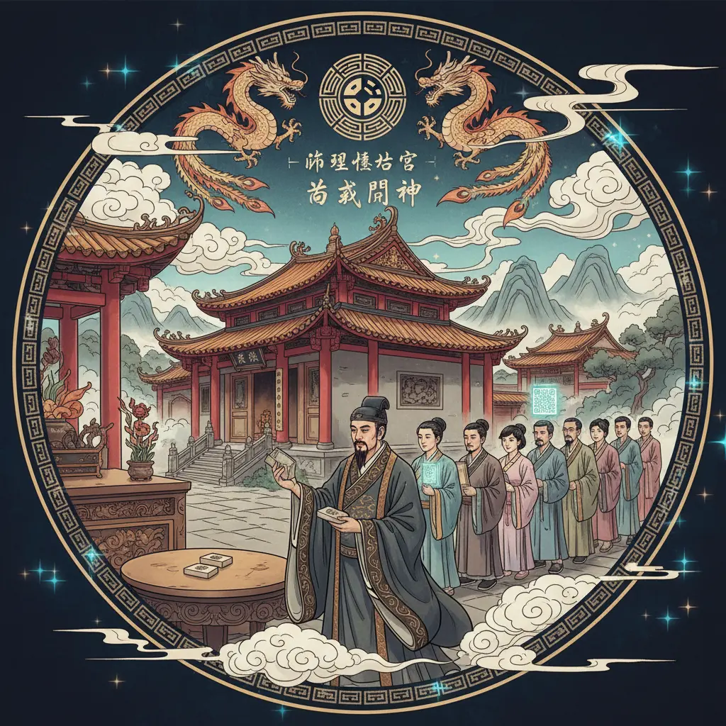 道教問神 - 埔里恆吉宮