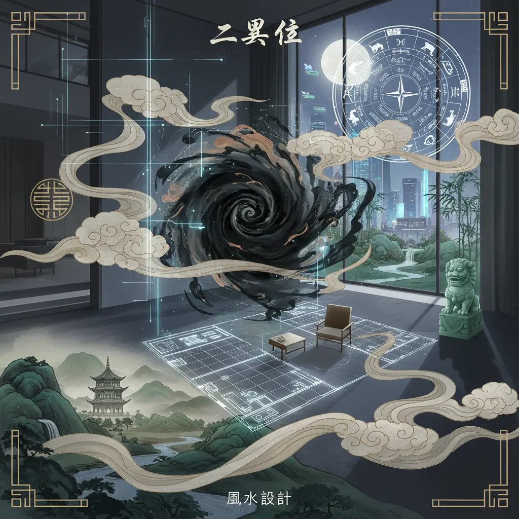 風水設計 - 二黑位