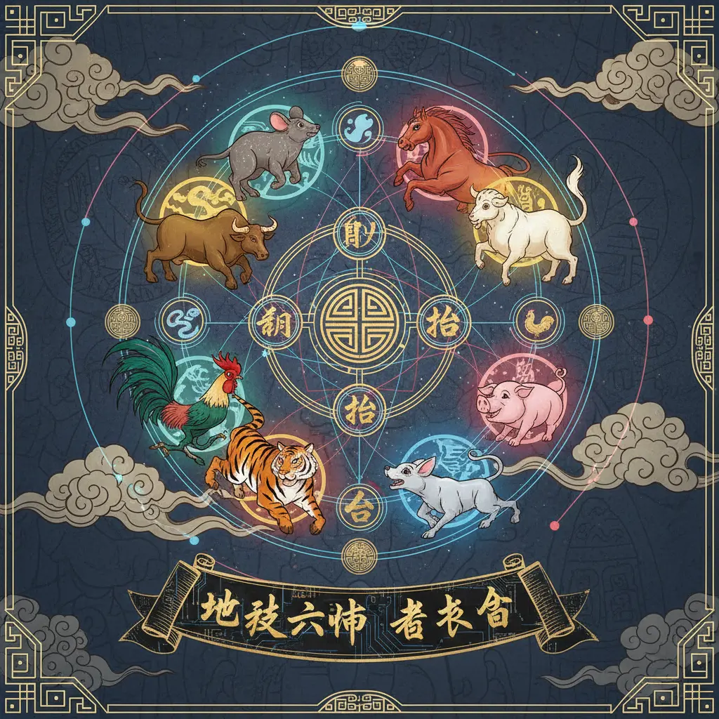 生克合 - 地支六沖