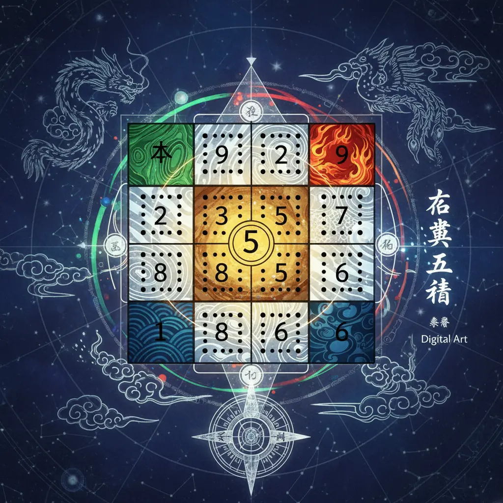 五行 - 洛書