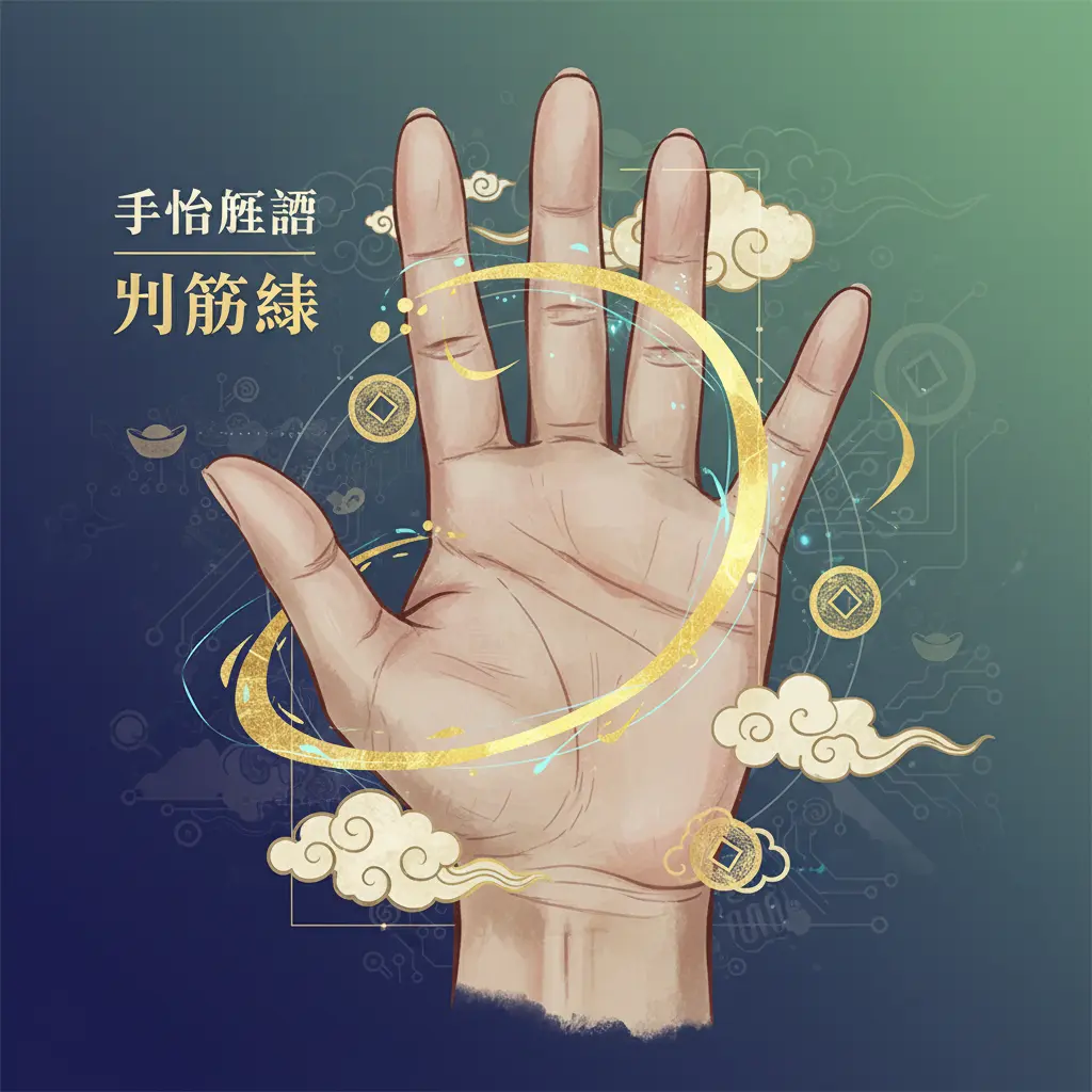 手相解讀 - 財富線