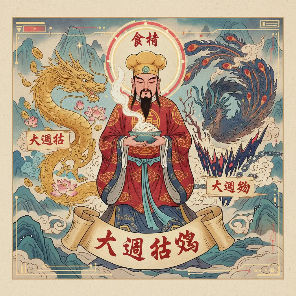 大運吉凶 - 食神