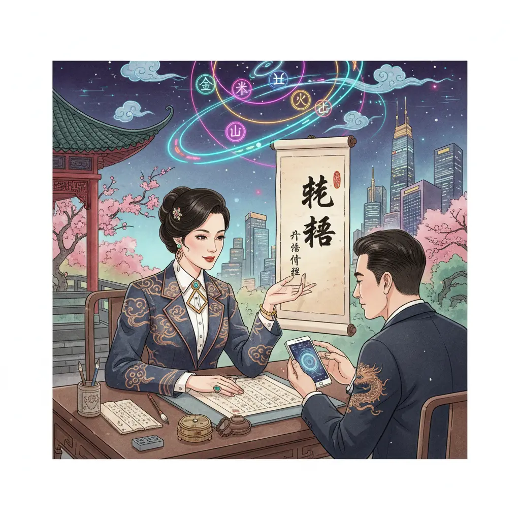 八字命理諮詢 - 麥玲玲