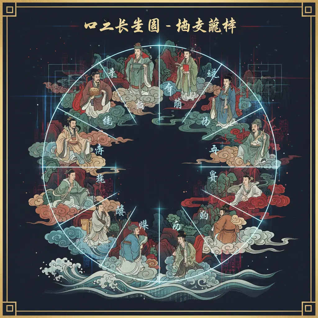 地支藏幹 - 十二長生圖