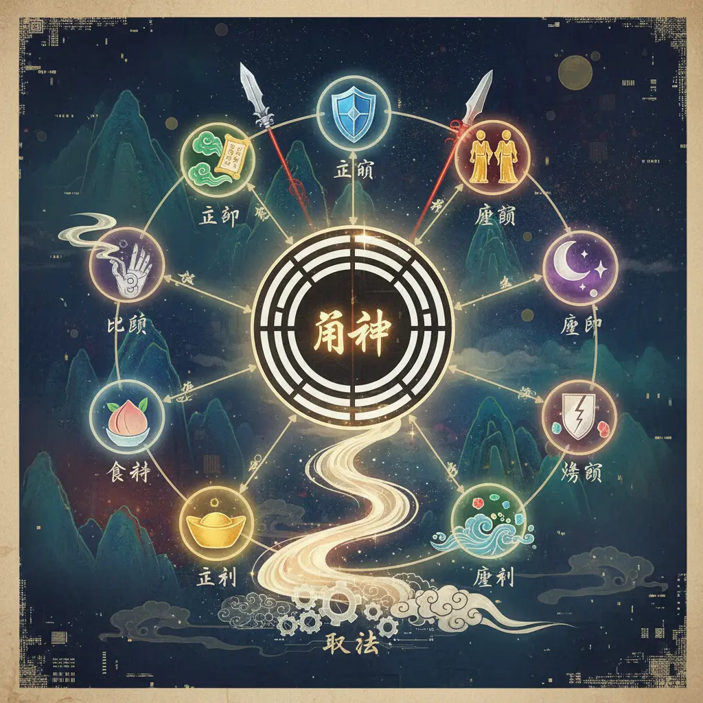 用神取法 - 十神