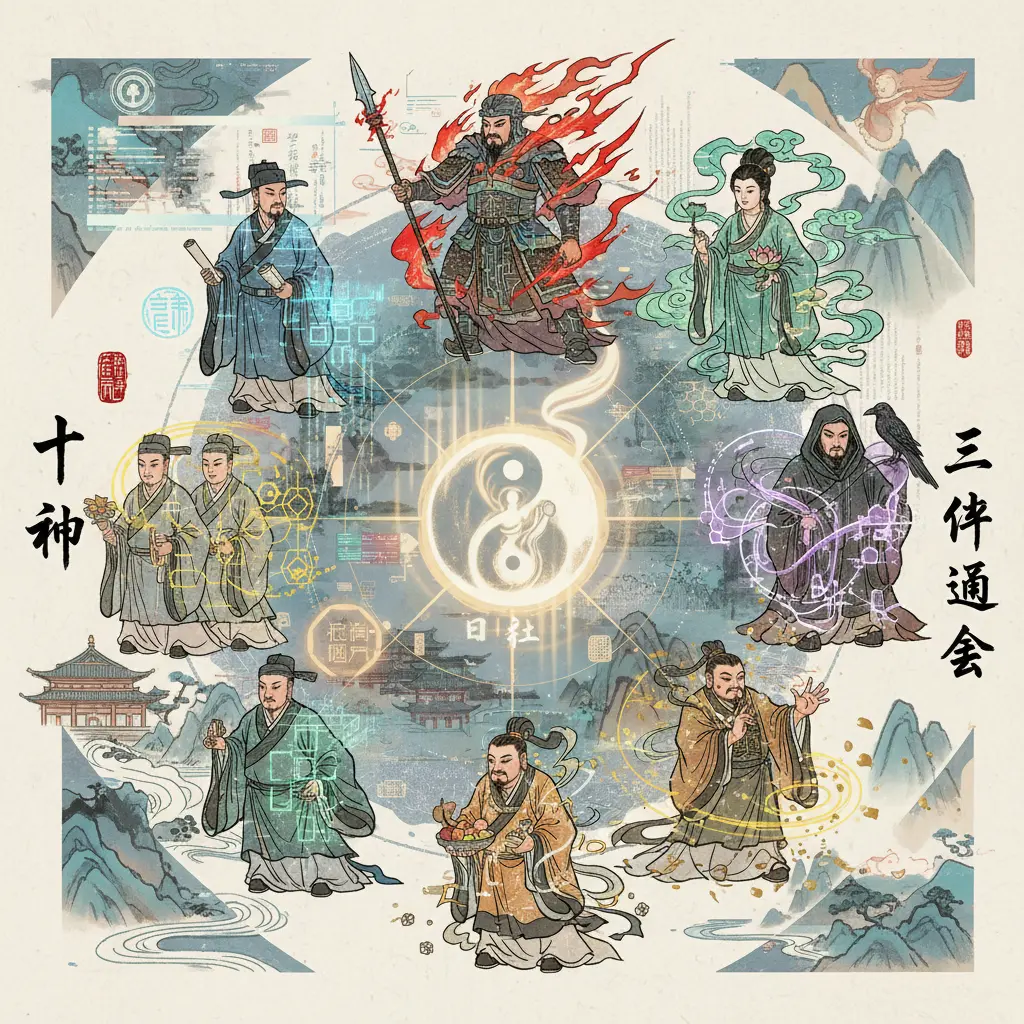 三命通會 - 十神