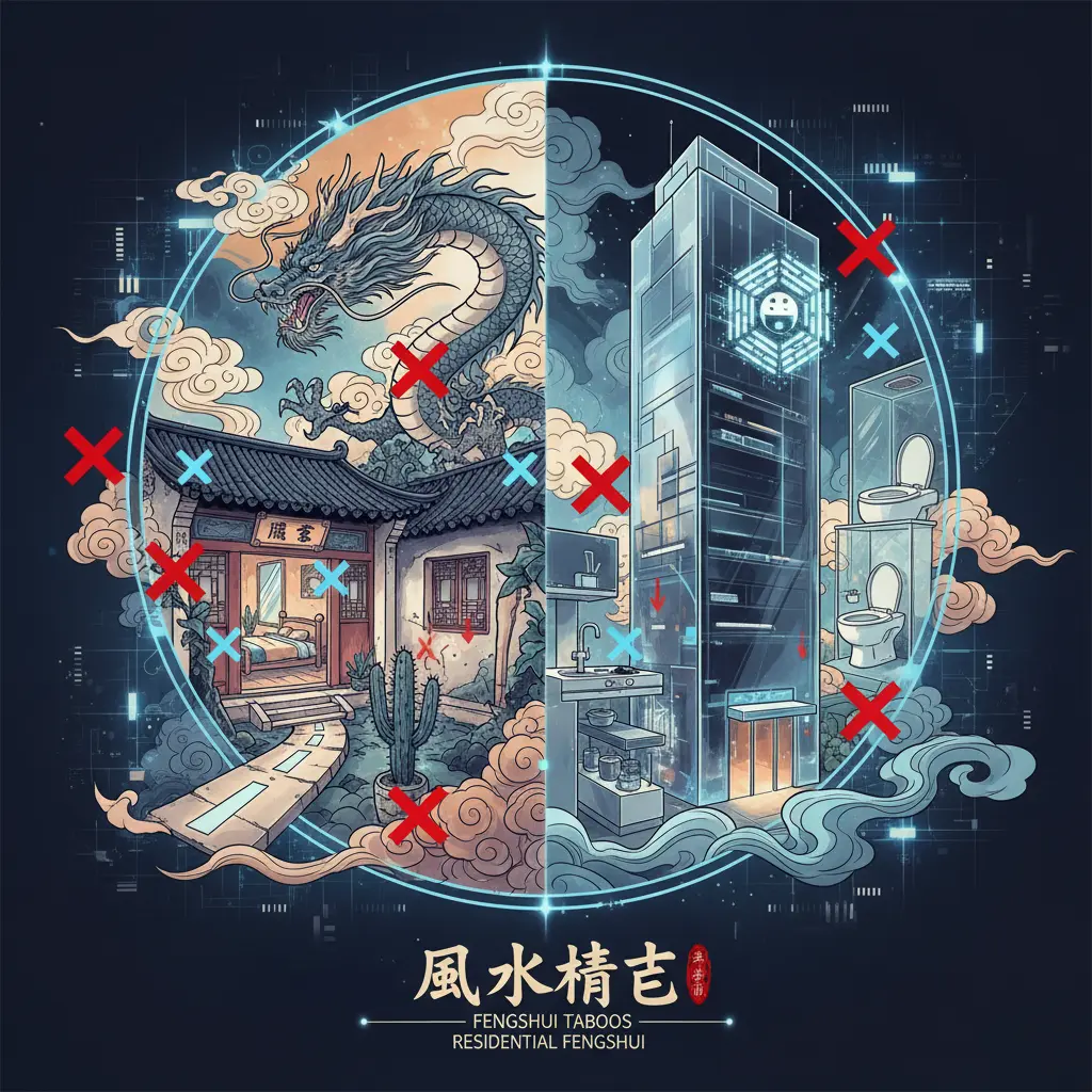 住宅風水 - 風水禁忌