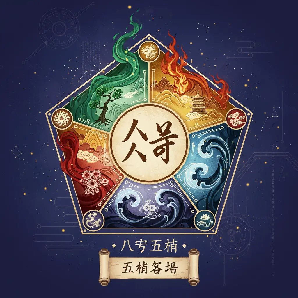 五行格局 - 八字五行