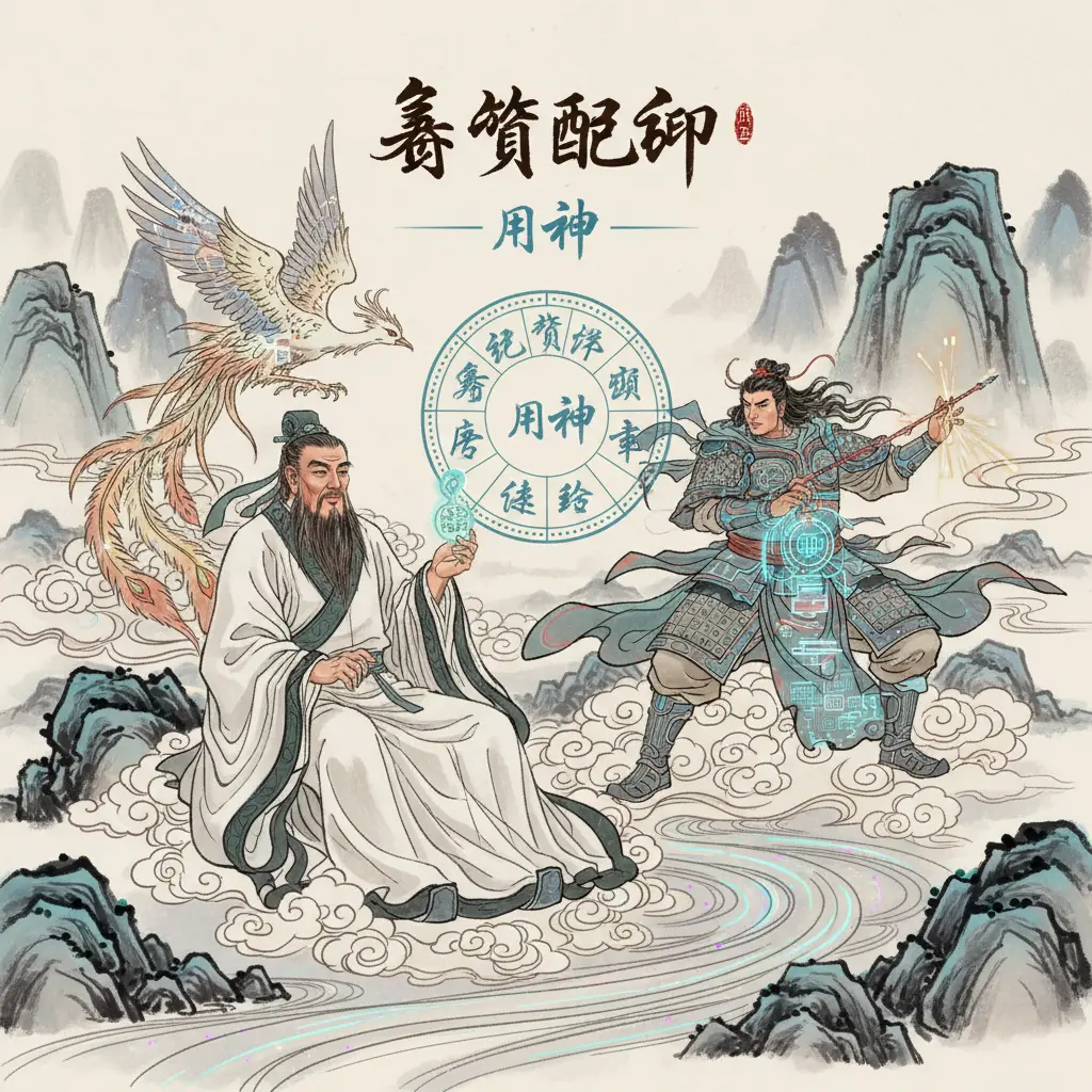 傷官配印 - 用神