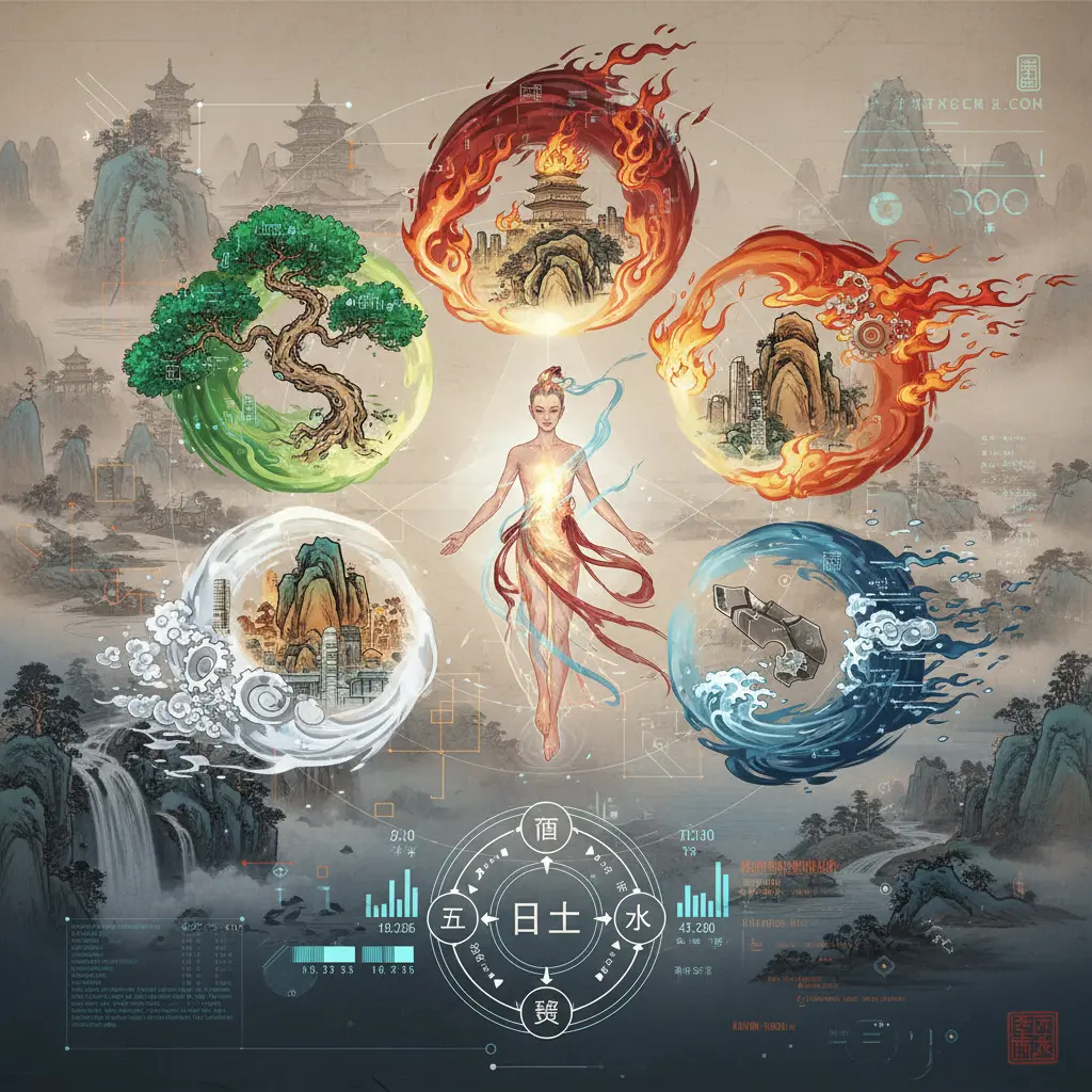 五行強弱 - 日主