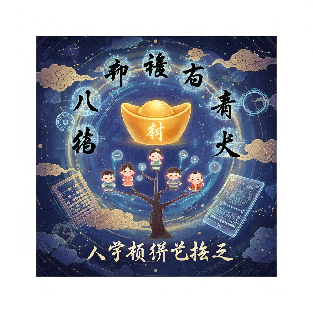 八字看幾個孩子 - 財星