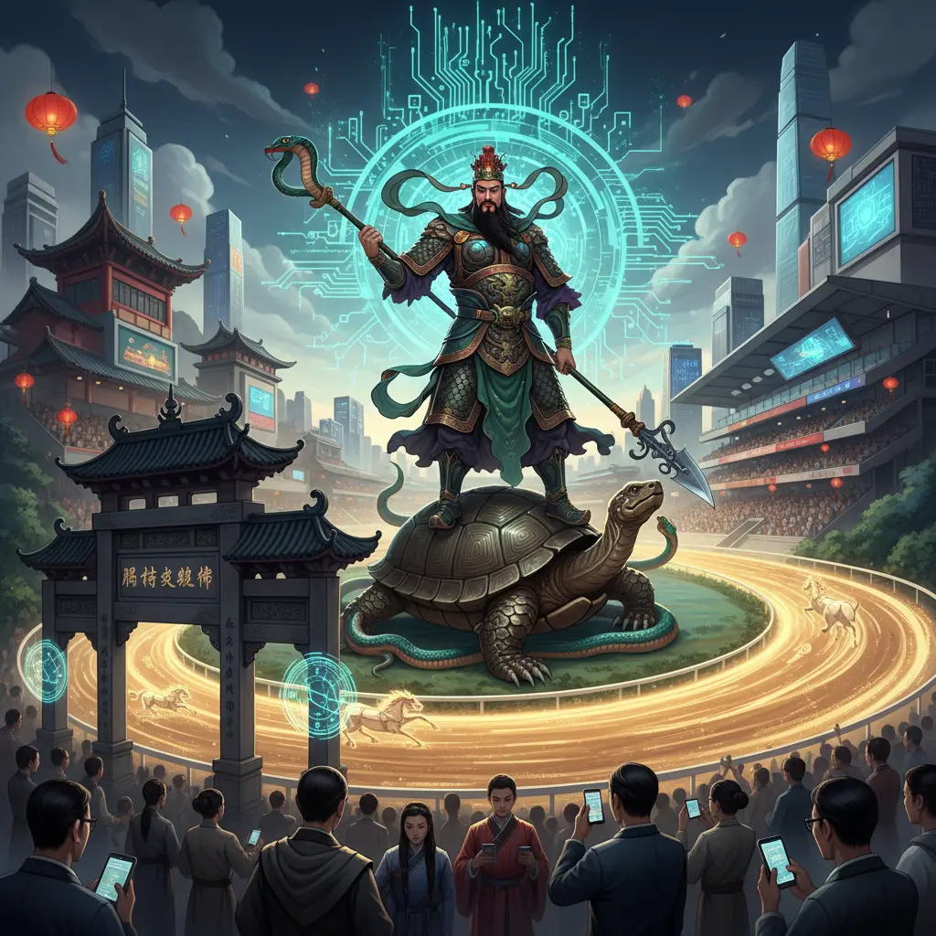 跑馬地廟 - 玄武神