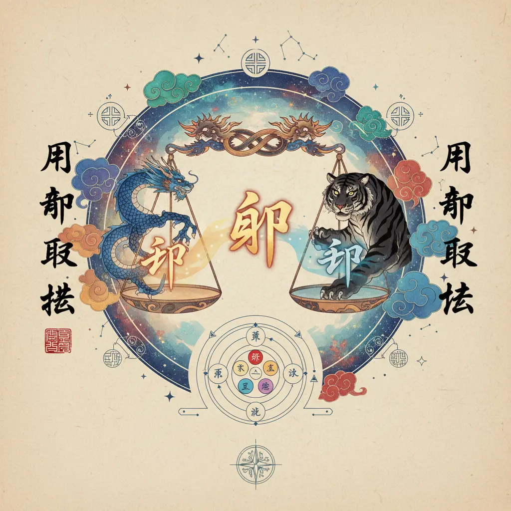 用神取捨 - 扶抑法