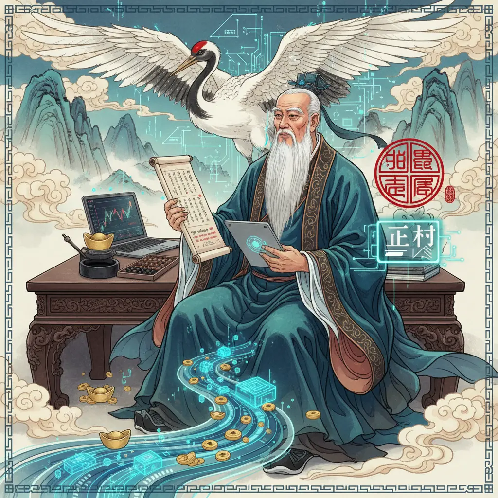 正財格 - 白鶴鳴