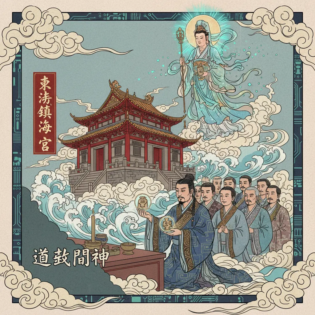 道教問神 - 東港鎮海宮