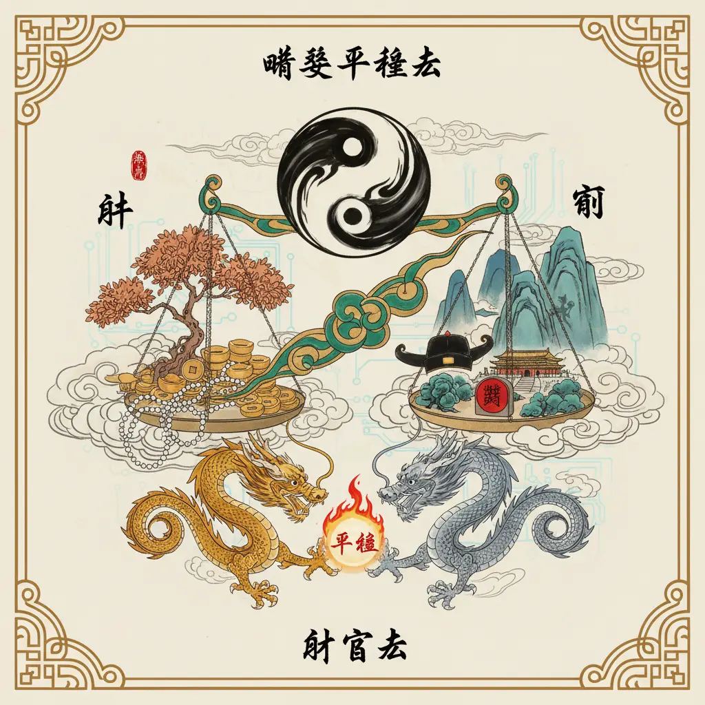 財官法 - 旺衰平衡法