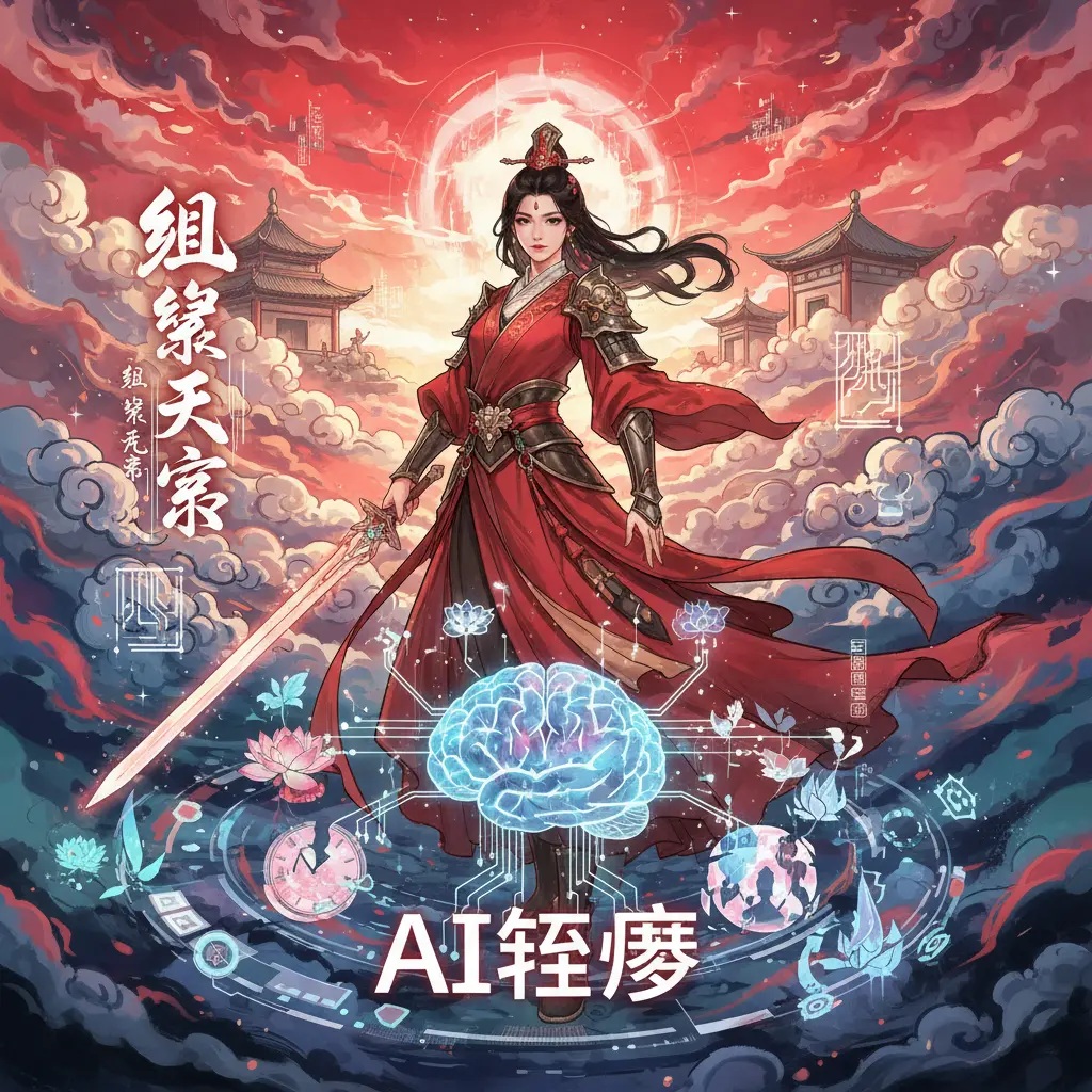 AI解夢 - 緋染天空