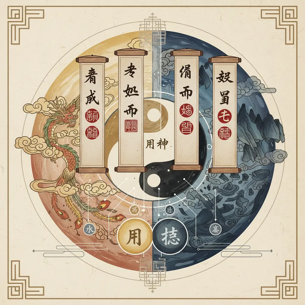 用神喜忌 - 四柱