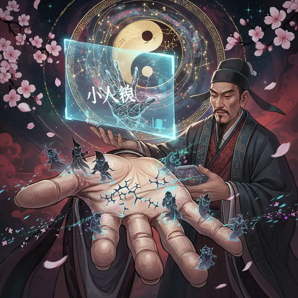 掌相學 - 小人紋